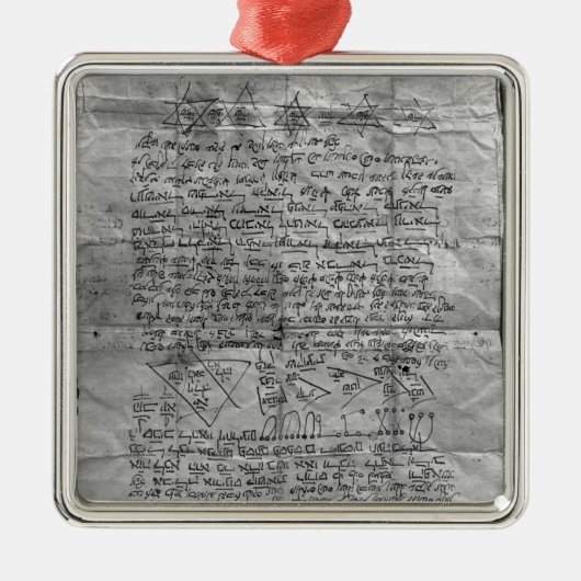 Ornement En Métal Amulette cabalistique (Devant)