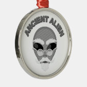 Ornement En Métal Ancien journal en chef Alien (Droite)