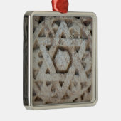 Ornement En Métal Ancienne étoile de David sculptant, Israël (Droite)