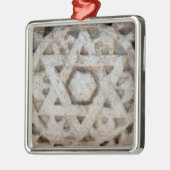 Ornement En Métal Ancienne étoile de David sculptant, Israël (Gauche)