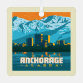 Ornement En Métal Ancrage, Alaska (Recto)