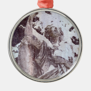 Ornement En Métal Ange d'hiver