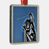 Ornement En Métal Ange et traînée de condensation (Droite)