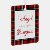 Ornement En Métal Angel dans le Ciel Pawpaw Photo (Avant droite)