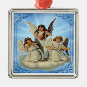 Ornement En Métal Angels On A Cloud Ornament