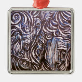 Ornement En Métal Anges [1] LJS (Devant)