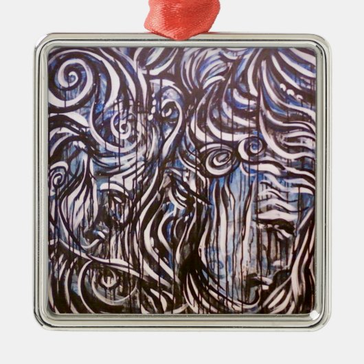 Ornement En Métal Anges [1] LJS (Devant)