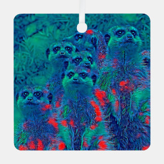 Ornement En Métal AnimalMix_Meerkat_015