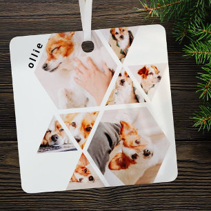 Ornement En Métal Animaux de compagnie Formes modernes Géométrique 8