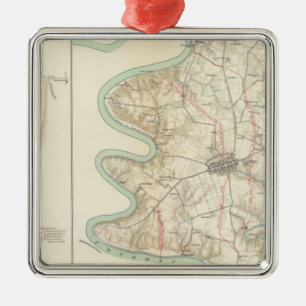 Ornement En Métal Antietam, le ferry du harpiste, Sharpsburg