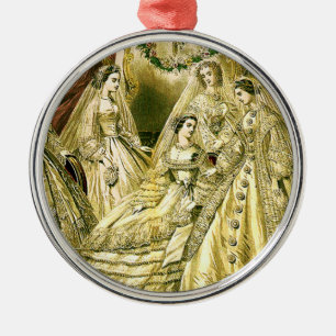 Ornement En Métal Antique Mariage