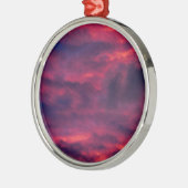 Ornement En Métal août rouge (Gauche)