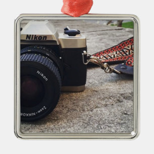 Ornement En Métal Appareil-photo de film de Nikon