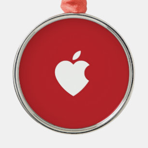 Ornement En Métal Apple aiment