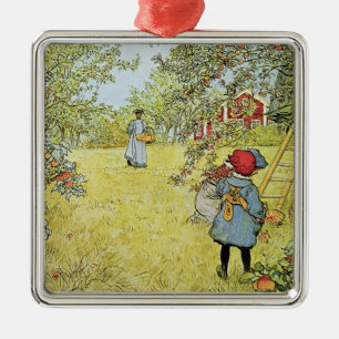 Ornement En Métal Apple moissonnent