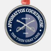 Ornement En Métal Appomattoc Courthouse (B&G) (Devant)