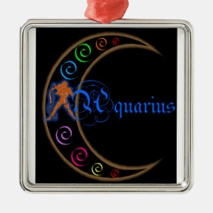 Ornement En Métal Aquarius