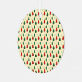 Ornement En Métal Arbre de Noël avec le dessus étoilé sans couture m (Avant gauche)