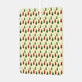 Ornement En Métal Arbre de Noël avec le dessus étoilé sans couture m (Avant gauche)