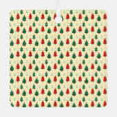 Ornement En Métal Arbre de Noël avec le dessus étoilé sans couture m (Recto)