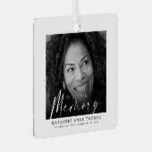 Ornement En Métal Arbre de Noël commémoratif moderne (Avant droite)