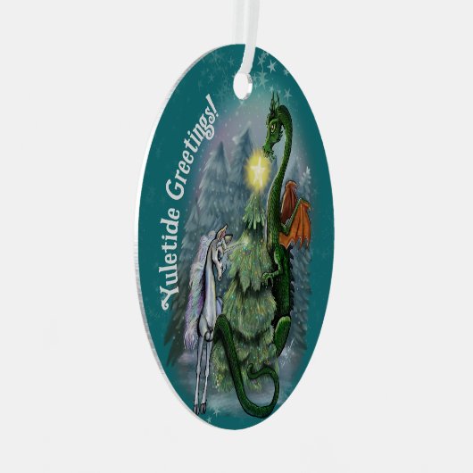 Ornement En Métal Arbre de Noël enchanté (Avant droite)