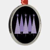 Ornement En Métal Arbres de Noël - Ruban périphérique (Droite)