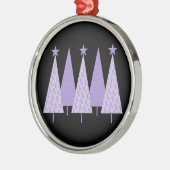 Ornement En Métal Arbres de Noël - Ruban périphérique (Gauche)