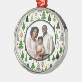 Ornement En Métal Arbres rétro (Gauche)