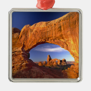 Ornement En Métal Arc de Turret, Parc national des Arches, Utah, Éta