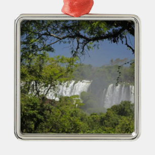 Ornement En Métal Argentine, les chutes d'Iguacu au soleil. 2