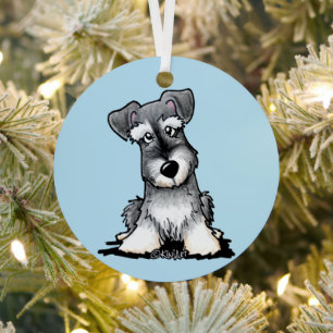 Ornement En Métal Arnament KiniArt Schnauzer