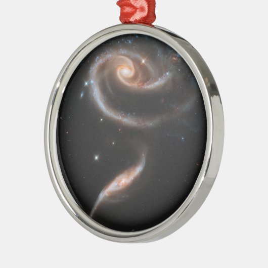 Ornement En Métal Arp 273 Galaxies Interagissant En Andromède. (Gauche)