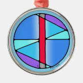 Ornement En Métal Art Nouveau Isa Rune de la douceur (Devant)