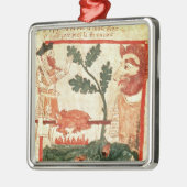 Ornement En Métal Arthur rencontre la torréfaction géante un porc (Gauche)