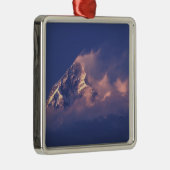 Ornement En Métal Asie, Népal. Machhapuchhare (Droite)