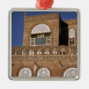 Ornement En Métal Asie, Yémen, Sana'a. Détail d'architecture yéménit