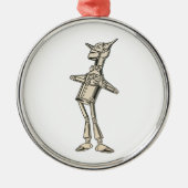 Ornement En Métal Assistant d'Oz Tin Man (Devant)
