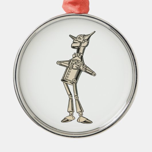 Ornement En Métal Assistant d'Oz Tin Man (Devant)