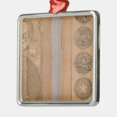 Ornement En Métal Atlas du compagnon de Cornell (Gauche)