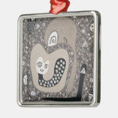 Ornement En Métal Attendre un bébé (Gauche)