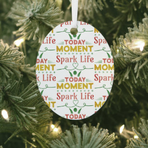 Ornement En Métal Aujourd'hui Moment, Sac fourre-tout Spark Life