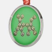 Ornement En Métal 🐶 Authentic Chang Beer Cap Dog (Gauche)