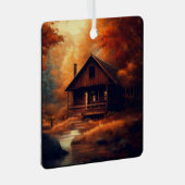 Ornement En Métal Automne/Automne/Halloween/Peinture rustique (Avant droite)