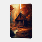 Ornement En Métal Automne/Automne/Halloween/Peinture rustique (Avant gauche)