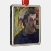 Ornement En Métal Autoportrait de Paul Gauguin | avec Chris jaune (Droite)