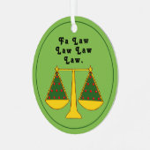 Ornement En Métal Avocat Noël (Avant gauche)