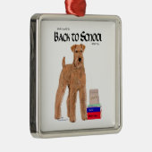 Ornement En Métal Back to school (Droite)