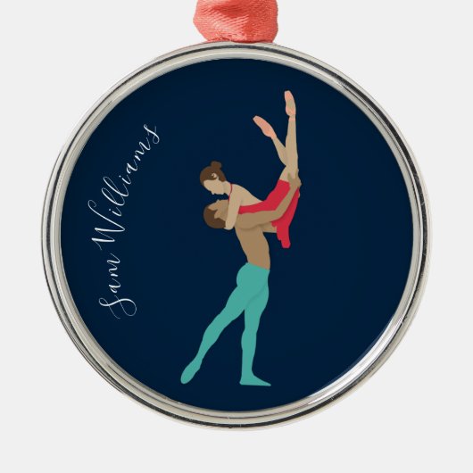 Ornement En Métal Ballet (Devant)