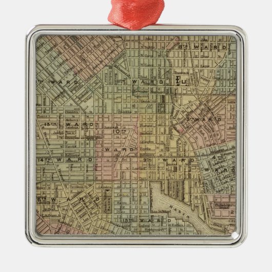 Ornement En Métal Baltimore 2 (Devant)